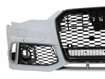 Front Bumper with Grille suitable for Audi A6 C7 4G Facelift (2015-2018) RS6 Design