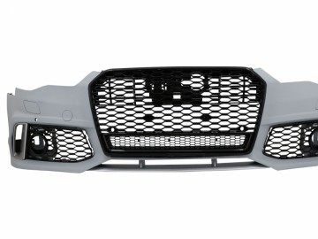 Front Bumper with Grille suitable for Audi A6 C7 4G Facelift (2015-2018) RS6 Design