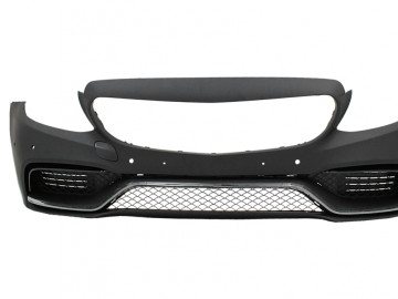 Front Bumper with Grille suitable for Mercedes C-Class W205 S205 C205 A205 (03.2018-2020) C63 Design