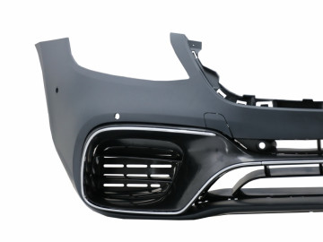 Front Bumper with Headlights Full LED suitable for Mercedes S-Class W222 (2013-06.2017) S63 Design