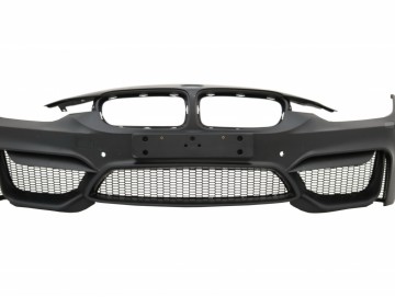 Front Bumper with Kidney Grilles and Side Skirts suitable for BMW 3 Series F30 F31 Pre-LCI & LCI (2011-2018) M4 Design