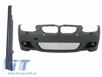 Front Bumper with Side Skirts suitable for BMW 3 Series E92 E93 (2006-2009) Non-LCI Coupe Cabrio M3 M-Technik Look