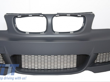 Front Bumper with Side Skirts suitable for BMW 1 Series E87 (2009-2012) M-tech M-Technik Design