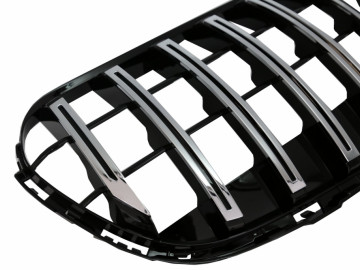 Front Central Grille suitable for Mercedes GLC X253 C253 (2015-2018) GT R Panamericana Look