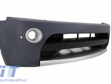 Front Conversion suitable for Land Range ROVER Sport L320 (2005-2013) Autobiography Design Bumper Headlights Hood and Fenders