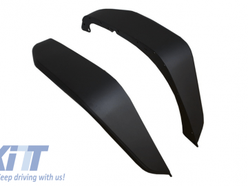 Front Crusher Tube Flat Steel Fender Flares suitable for JEEP Wrangler / Rubicon JK (2007-2017)