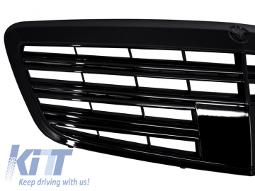 Front Grille Facelift suitable for MERCEDES W221 S-Class 2011-2013 S63 S65 Piano Black Design