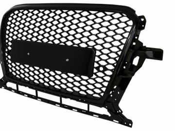 Front Grille suitable for AUDI Q5 Facelift (2012-2015) Piano Black