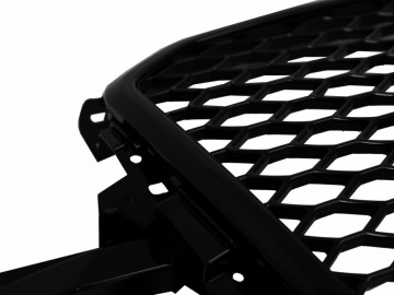 Front Grille suitable for AUDI Q5 Facelift (2012-2015) Piano Black