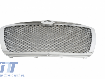 Front Grille suitable for CHRYSLER 300 C - Bentley Look Silver Edition