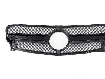 Front Grille suitable for MERCEDES Benz GLA-Class X156 (2014-2016) GLA45 A-Design Silver