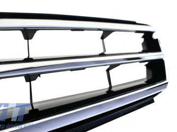 Front Grille suitable for MERCEDES Benz C-Class S204 Limousine Station Wagon (2007-2014) Avangarde Chrome & Black