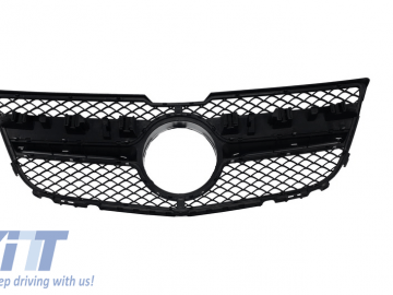 Front Grille suitable for MERCEDES Benz GLK-Class X204 (2013-2015) Silver A-Design