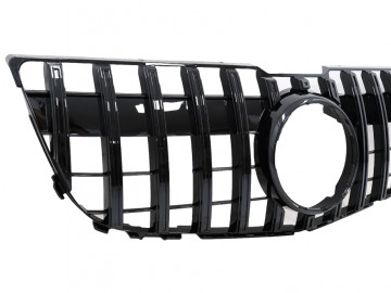 Front Grille suitable for MERCEDES GLK-Class X204 Facelift (2013-2015) GT-R Panamericana Design Piano Black