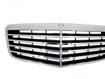 Front Grille suitable for MERCEDES Benz E-Class W211 Facelift (2006-2009) A-Design