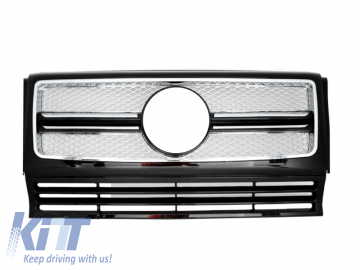 Front Grille suitable for MERCEDES G-Class W463 (1990-2014) New G65 A-Design Chrome Edition