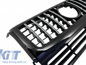 Front Grille suitable for MERCEDES W463 G-Class (1990-2014) New G63 GT-R Panamericana Design