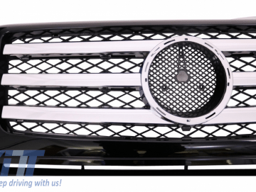 Front Grille suitable for MERCEDES W463 G-Class (1989-2017) Facelift Design