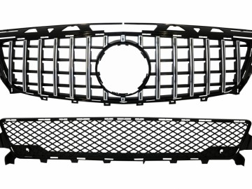 Front Grille suitable for Mercedes CLS W218 Sport Line (2012-2014) GT-R Panamericana Design