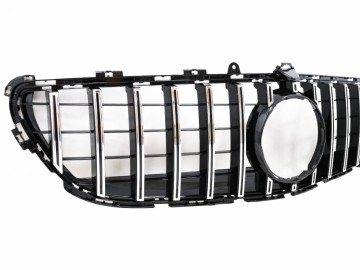 Front Grille suitable for Mercedes CLS W218 Facelift (2014-2017) GT-R Panamericana Design Chrome