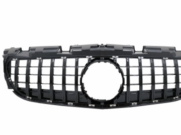 Front Grille suitable for Mercedes SLC-Class R172 Facelift (2016-2019) GT-R Panamericana Design Piano Black