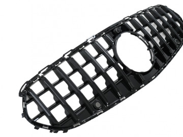 Front Grille suitable for Mercedes C-Class W206 Sedan (2021-Up) GT-R Panamericana Design Black