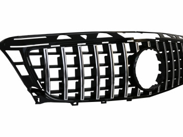 Front Grille suitable for Mercedes CLS W218 C118 (2011-2014) X218 Shooting Brake (2012-2014) GT-R Panamericana Design