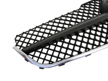 Front Grille suitable for Mercedes E-Class C207 W207 A207 (2009-2012) Coupe Cabrio SL-Look Black