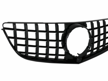 Front Grille suitable for Mercedes E-Class C207 W207 A207 Facelift (2013-2017) Coupe Cabrio GTR Look Black