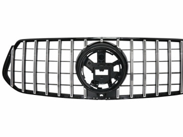 Front Grille suitable for Mercedes GLE W167 V167 C167 (2020-up) GT-R Panamericana Design Chrome