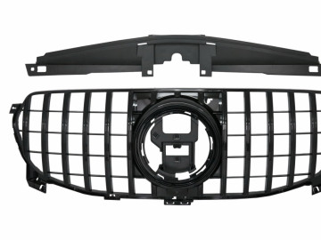 Front Grille suitable for Mercedes GLE W167 V167 C167 (2020-up) OFFROAD GT-R Panamericana Design Black