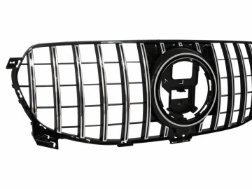 Front Grille suitable for Mercedes GLE W167 V167 C167 (2020-up) OFFROAD GT-R Panamericana Design Chrome