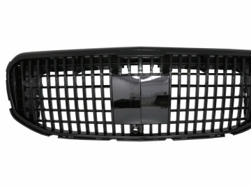 Front Grille suitable for Mercedes GLS SUV X167 (2019-Up) M-Design Black