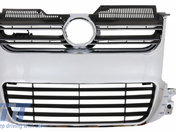 Front Grille suitable for VW Golf 5 V (2003-2009) R32 Design Chrome