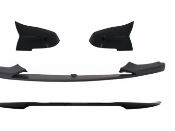 Front Lip with Trunk Spoiler and Mirror Covers suitable for BMW 4 Series F36 Grand Coupe (2014-03.2019) M-Performance Design