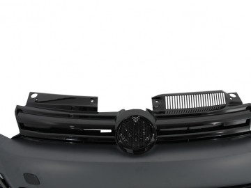 Front bumper suitable for VW Golf VI 6 Mk6 (2008-2013) R20 Look with Side Skirts