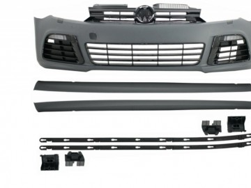 Front bumper suitable for VW Golf VI 6 Mk6 (2008-2013) R20 Look with Side Skirts