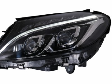 Full LED Headlights suitable for Mercedes Benz C-Class W205 / S205 / A205 / C205 (2014-2018)