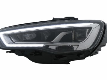 Full LED Headlights suitable for Audi A3 8V Pre-Facelift (2013-2016) Upgrade for Halogen with Sequential Dynamic Turning Lights LHD