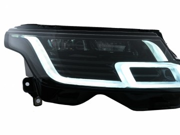 Full LED Headlights suitable for LAND ROVER RANGE ROVER IV VOGUE SUV L405 (2013-2017) Conversion to 2018-up