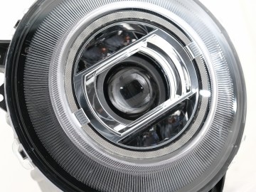 Full LED Headlights suitable for MERCEDES G-Class W463 (2005-2017) Chrome Facelift 2018 Design with Dynamic Start Up