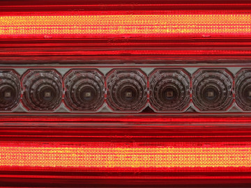 Full LED LightBar Taillights suitable for Mercedes G-Class W463 (1989-2015) Red Clear