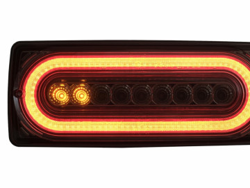 Full LED Taillights suitable for Mercedes G-Class W463 (1989-2017) with Dynamic Sequential Turning Signal Smoke