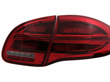 Full LED Taillights suitable for Porsche Cayenne 958 E2 92A Prefacelift (2010-2015) Red White