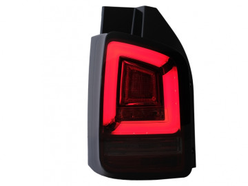 Full LED Taillights suitable for VW Transporter Multivan V T5 Facelift (2010-2015) with Dynamic Turn Signal Red Smoke