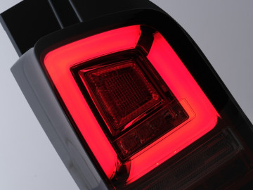 Full LED Taillights suitable for VW Transporter Multivan V T5 Facelift (2010-2015) with Dynamic Turn Signal Red Smoke