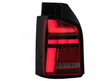 Full LED Taillights suitable for VW Transporter T6 (2015-2020) Dynamic Sequential Turning Light Red Clear