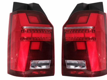 Full LED Taillights suitable for VW Transporter T6 (2015-2020) Dynamic Sequential Turning Light