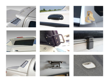 Fullbox ALPHA SC-Z em fibra para Isuzu D-Max 2020–2024 (cabina dupla)