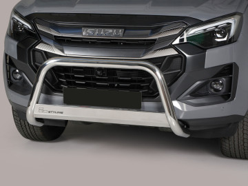 Grelha Frontal MEDIUM-BAR em aço inoxidável Ø63 mm (2026+)